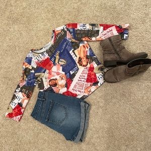 Daniel Benjamin crop top